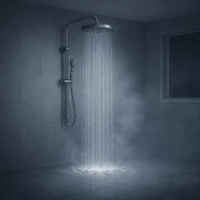 1. Gentle Shower Sounds for Sleep - 8 hours