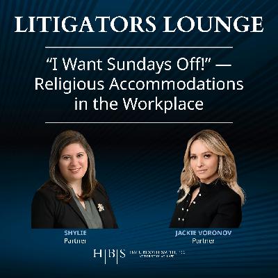 “I Want Sundays Off!”:  Religious Accommodations in the Workplace