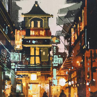 Magic realism, surreal Japan, talking cat - The Emperor Cat