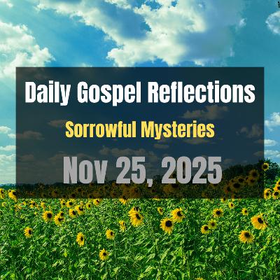 Daily Gospel Reflections for Nov 25, 2025 | Holy Rosary - Sorrowful Mysteries