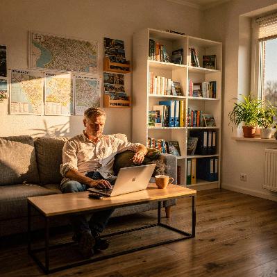 Adresse der Mietwohnung im Impressum: Keine gewerbliche Nutzung