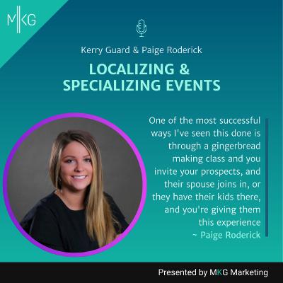 #127: Paige Roderick - Localizing & Specializing Events