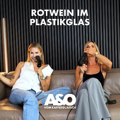 ROTWEIN IM PLASTIKGLAS [S3 F34]