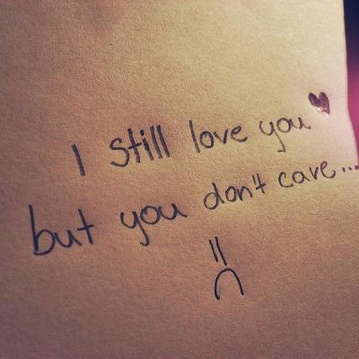 The break up...(1)