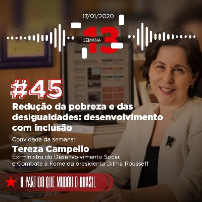 45: Redução da pobreza e das desigualdades: desenvolvimento com inclusão