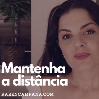 #004 Texto: Mantenha a distância #004 Texto: Mantenha a distância