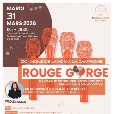 Donnons de la voix pour sensibiliser contre les cancers de la gorge !