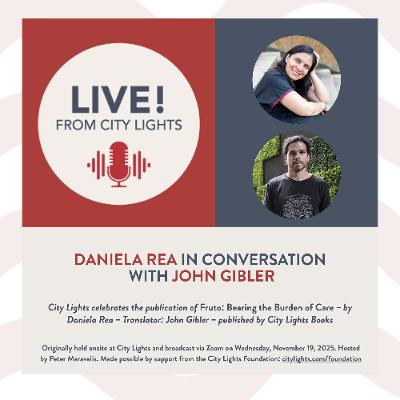 Daniela Rea in conversation with John Gibler Daniela Rea in conversation with John Gibler