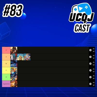 UCQJ CAST #83 - TIERLIST JOGOS DE PS2. ESPECIAL 25 ANOS DO PS2