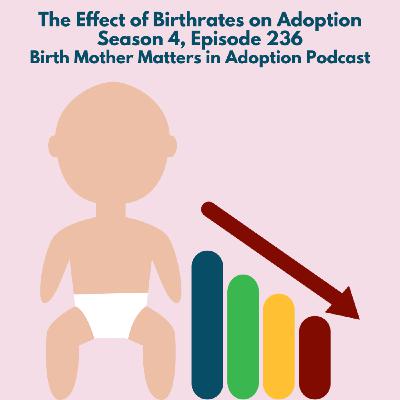Birth Mother Matters in Adoption Season 4, Episode 236: The Effects of Birthrates on Adoption