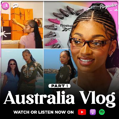 Angel Reese Lands In Australia, Takes Us Behind The Scenes To Exclusive Event + She Tries Kangaroo?!