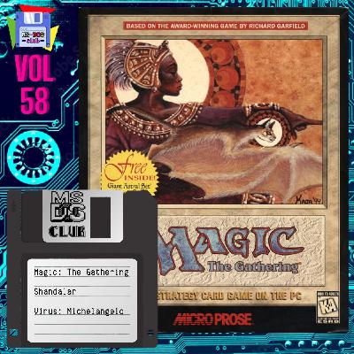 MS-DOS CLUB – Vol 58 – Magic The Gathering Shandalar y el virus Michelangelo