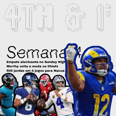 NFL 2025 | Review da Semana 4 e Palpites para a Semana 5 NFL 2025 | Review da Semana 4 e Palpites para a Semana 5
