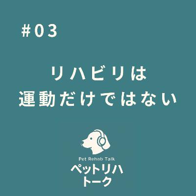 #3 リハビリは運動だけではない