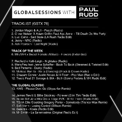 The Globalsessions with Paul Rudd - Episode 78 The Globalsessions with Paul Rudd - Episode 78