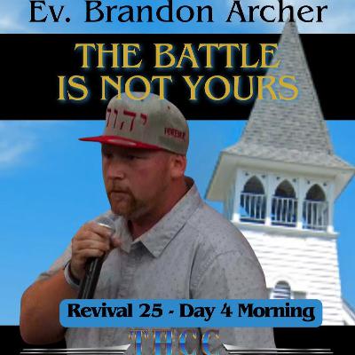 The battle is not yours