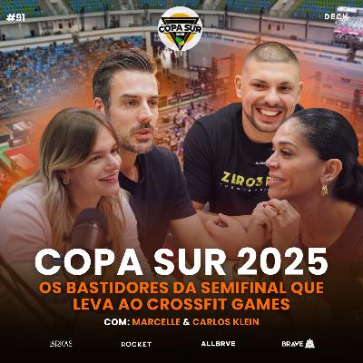 COPA SUR 2025: OS BASTIDORES DA SEMIFINAL - Carlos e Marcelle Klein | DECKCAST #091