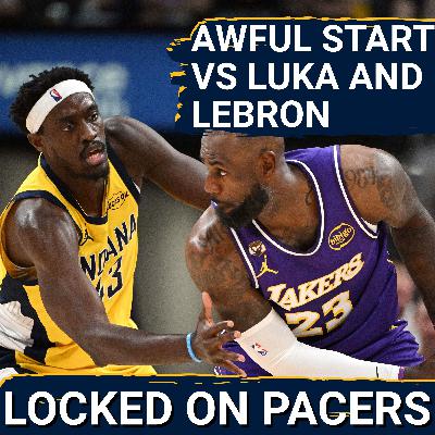 Why Indiana Pacers started off so bad in loss vs LeBron James, Luka Doncic, and Los Angeles Lakers Why Indiana Pacers started off so bad in loss vs LeBron James, Luka Doncic, and Los Angeles Lakers