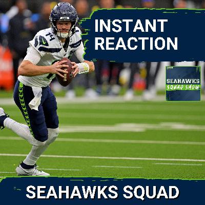 SEAHAWKS SQUAD SHOW: Seattle Seahawks vs Los Angeles Rams INSTANT REACTION after NFC West clash SEAHAWKS SQUAD SHOW: Seattle Seahawks vs Los Angeles Rams INSTANT REACTION after NFC West clash