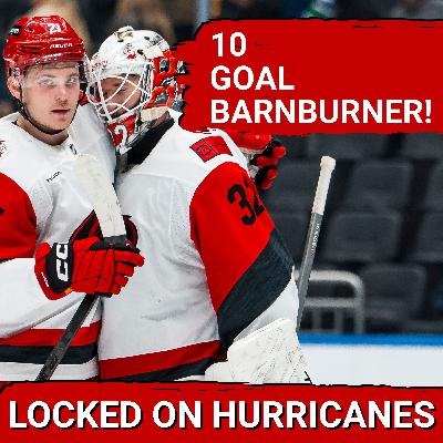 Carolina Hurricanes Win 6-4 in a 10-Goal Barnburner Wednesday Night
