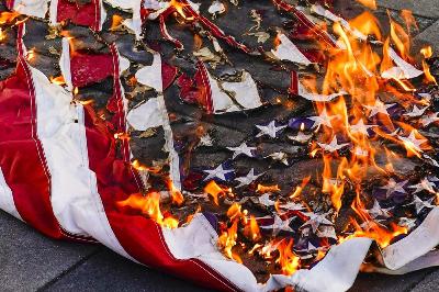 Why the flag burning debate is still not settled