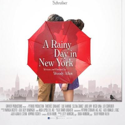 Travesía triste por las calles mojadas. "Día de lluvia en N. York" (W.Allen, 2019)