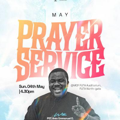 May 2025 Prayer Service - BUILD with Areo Emmanuel Oluwapelumi