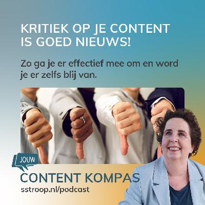 HOERA! Je krijgt kritiek op je content! 👿🥳