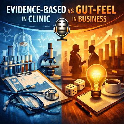 Evidence-based in clinic, Gut-feel in business Evidence-based in clinic, Gut-feel in business
