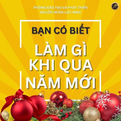 #49 Bạn có biết: Làm Gì Khi Qua Năm Mới?