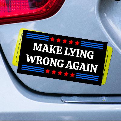 Make Lying Wrong Again