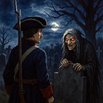 Żołnierz na cmentarzu / Солдат на кладбище