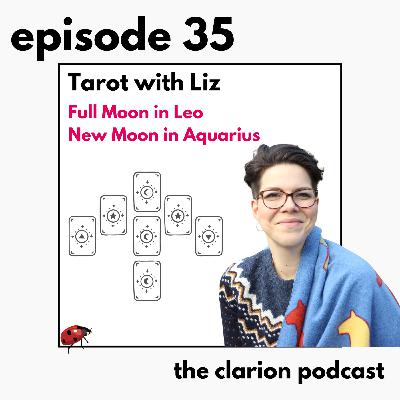 35. Full Moon in Leo and New Moon in Aquarius with Liz & Jenni