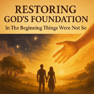 Restoring God's Foundation - In the Beginning Things Were Not So Restoring God's Foundation - In the Beginning Things Were Not So