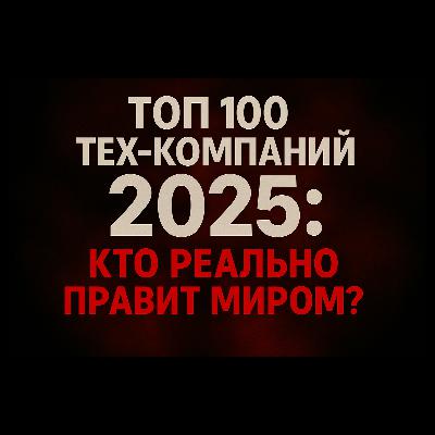 TOP 100 Тех-Компаний 2025: КТО РЕАЛЬНО ПРАВИТ МИРОМ?