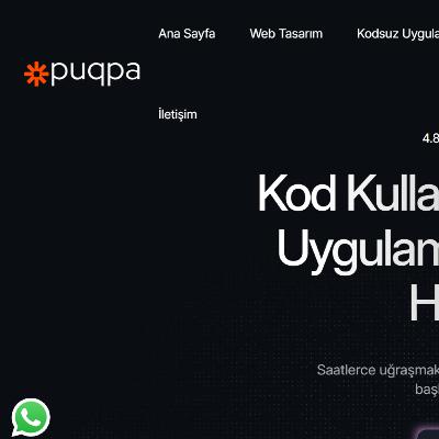 Kodsuz Uygulama Geliştirme - Puqpa