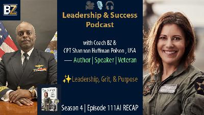 S4:E111AI RECAP (VIDEO) LIVE with CPT Shannon Huffman Polson, U.S. Army (Vet.) S4:E111AI RECAP (VIDEO) LIVE with CPT Shannon Huffman Polson, U.S. Army (Vet.)