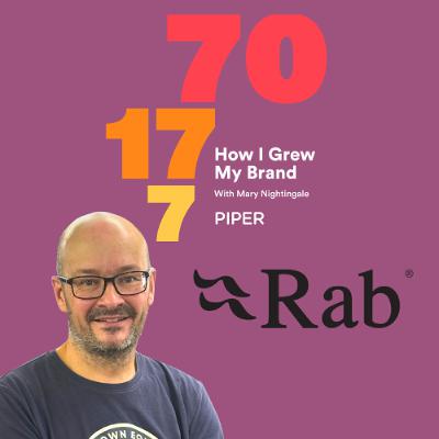 Matt Gowar, CEO of Rab on protecting the brand piggy bank to reach £120m Matt Gowar, CEO of Rab on protecting the brand piggy bank to reach £120m
