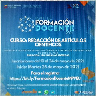 Cierre del Curso de Redacción de Artículos Científicos