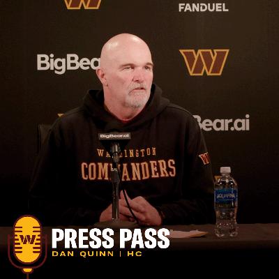 HC Dan Quinn | December 16, 2025 | Press Pass | Washington Commanders | NFL HC Dan Quinn | December 16, 2025 | Press Pass | Washington Commanders | NFL