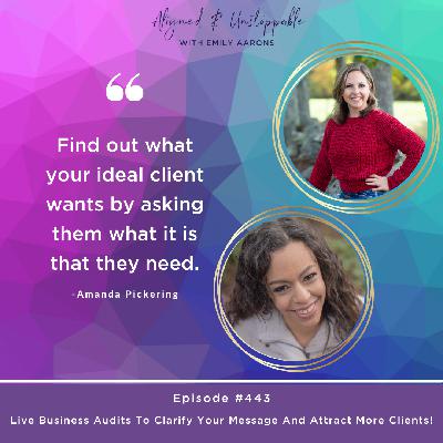 Live Business Audits To Clarify Your Message And Attract More Clients!