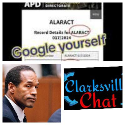 Alaract 17 2024, OJ Passed and we discuss Clarksville Chat