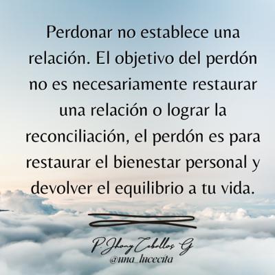 Perdón y olvido
