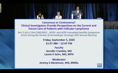 Follicular Lymphoma — Proceedings from a Session Held During the Society of Hematologic Oncology 2025 Annual Meeting