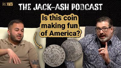 Is this coin making fun of America? Is this coin making fun of America?