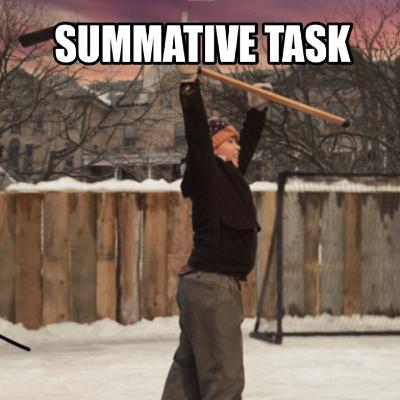 NBE3U Summative Task: Indian Horse
