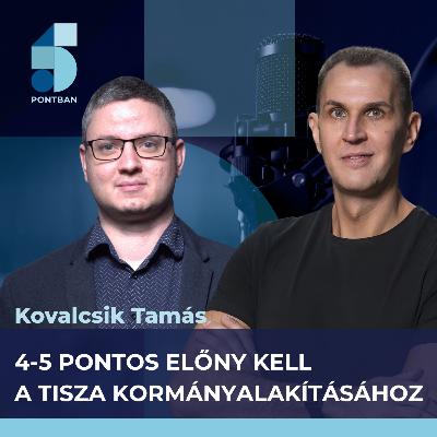 4-5 pontos előny kell, hogy a Tisza kormányt alakíthasson 4-5 pontos előny kell, hogy a Tisza kormányt alakíthasson