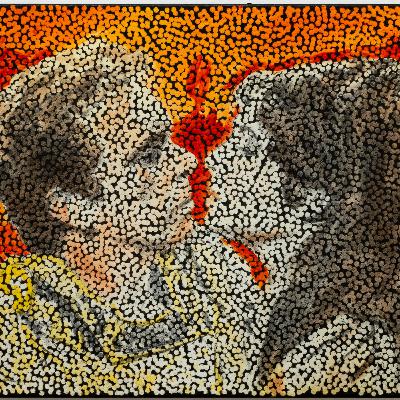 Audio Description: Daniel Boyd 'Untitled (SPSIDKAATYDC)' 2023