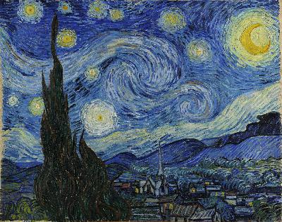 # ARtblobs 5 - Vincent Van Gogh. "Ciò che è il colore in un quadro è nella vita l'entusiasmo"