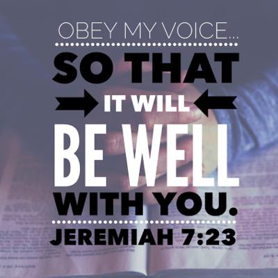 Scripture Reading - Jeremiah 7:8-34 (GOD’s Anger With His People)